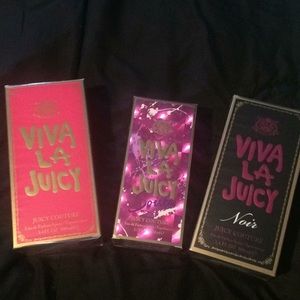 VIVA LA JUICY  Couture all 3 large bottles 100$